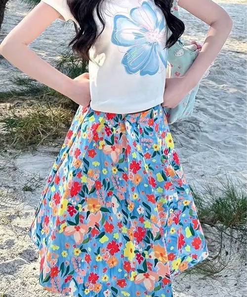 AsheKsha(アシクシャ)の「小花柄スカート(スカート・レディース・マルチ・F)」の14枚目の写真