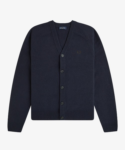 FRED PERRY(フレッドペリー)の「【先行予約受付中】Saddle Sleeve Cardigan/サドルスリーブカーディガン(カーディガン/ボレロ・メンズ・ネイビー・S/M/L)」の10枚目の写真