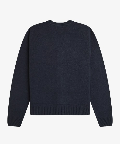 FRED PERRY(フレッドペリー)の「【先行予約受付中】Saddle Sleeve Cardigan/サドルスリーブカーディガン(カーディガン/ボレロ・メンズ・ネイビー・S/M/L)」の11枚目の写真