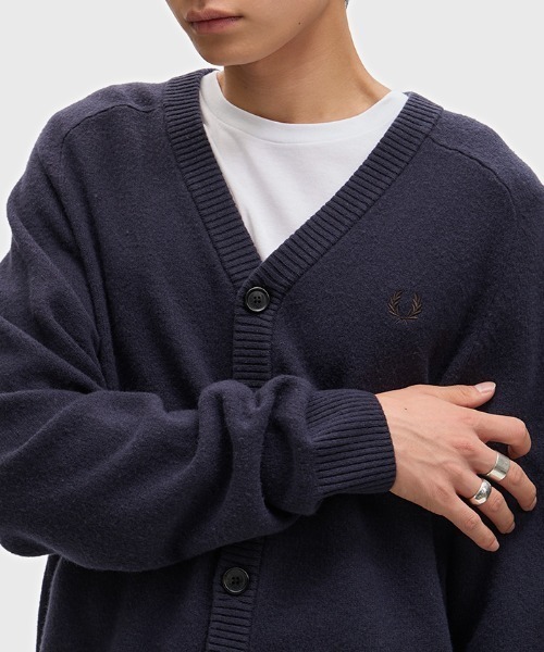 Saddle Sleeve Cardigan／サドルスリーブカーディガン（カーディガン