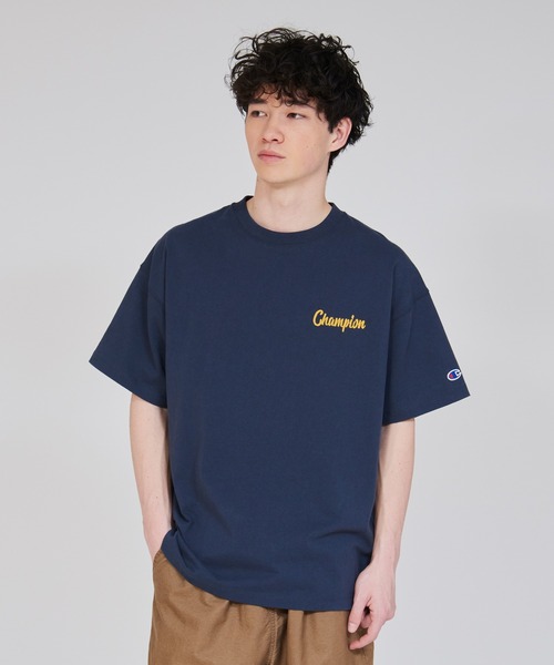 Champion мужская рубашка‑слив T‑shirt — футболка‑слим