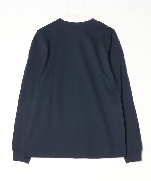 Champion（チャンピオン）の「【T21】【Champion/チャンピオン】UNISEX HERITAGE L/S TEE A-T453（Tシャツ/カットソー・メンズ・ネイビー・MEDIUM）」の2枚目の写真