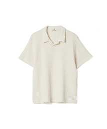 SEAGREEN（シーグリーン）の「SEAGREEN(シーグリーン) BIG WAFFLE SKIPPER POLO（ポロシャツ）」