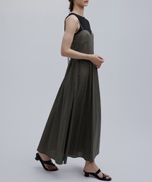 Ameri（アメリ）の「CHECK PATTERN CORSET DOCKING DRESS（ドレス）」