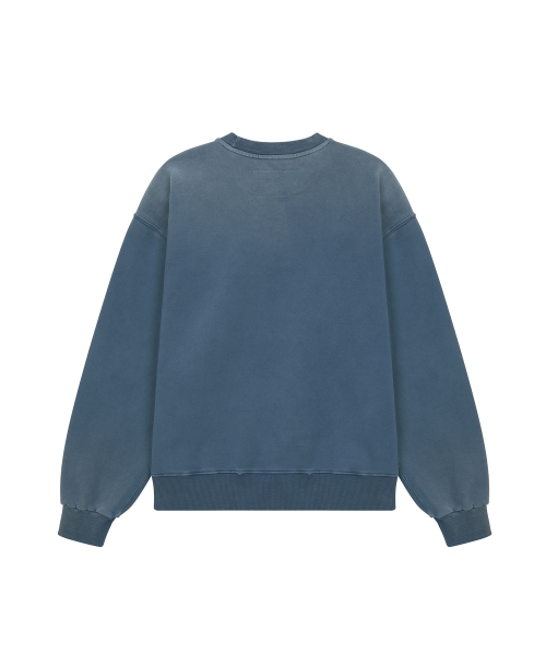 MTTIRE（マティレ）の「ME WASHED OVERLAY SWEATSHIRT / NAVY（スウェット・レディース・その他・LARGE/MEDIUM/X-LARGE/SMALL）」の2枚目の写真
