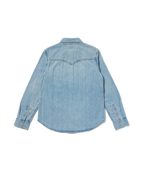 Levi's(リーバイス)の「Levi's/リーバイス ヘリテージ ウエスタン デニムシャツ(シャツ/ブラウス・レディース・インディゴブルー・XS/M/S)」の5枚目の写真