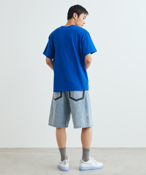 NIKE(ナイキ)の「ナイキ "Your Message Here" メンズ インディゴ デニム ショートパンツ / Nike "Your Message Here" Men's Indigo Denim Shorts IR8196-485 Blue Denim(デニムパンツ・メンズ・ブルー系その他2・34/28/32/30/40/38/36)」の6枚目の写真