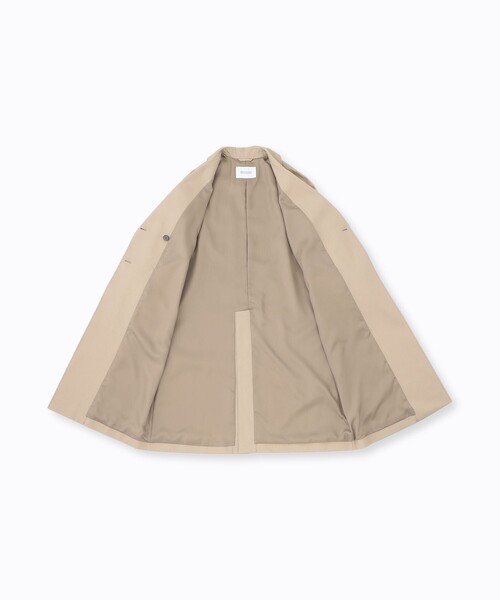 MACKINTOSH PHILOSOPHY（ﾏｯｷﾝﾄｯｼｭ ﾌｨﾛｿﾌｨｰ）の「【WEB&一部店舗限定】【LUTHRIE(ラスリー)】ソフトギャバジントレンチコート（トレンチコート・レディース・ダークネイビー/ベージュ・36/38）」の6枚目の写真