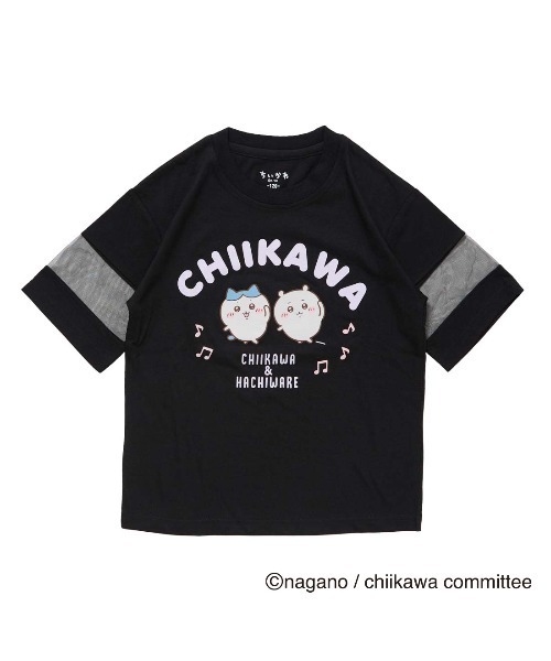 ファインプラス アニメちいかわ GIRLS メッシュTシャツ（Tシャツ