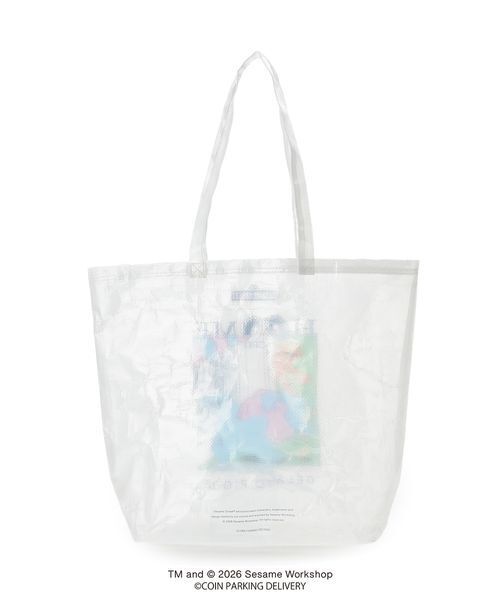 gelato pique（ジェラートピケ）の「【SESAMESTREET×CPDHOOME meets GELATOPIQUE】バッグ（トートバッグ・メンズ・オフホワイト・F）」の3枚目の写真