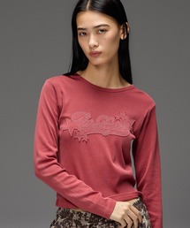 STAR LOGO PATCH FADED L/S COMPACT TOP