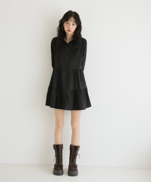 VIVIAN(ヴィヴィアン)の「ふわふわファー厚底レースアップブーツ ZOZOTOWN+オフィシャルサイト限定商品(ブーツ・レディース・ダークブラウン/ベージュ/ブラック・S/M/L/LL)」の14枚目の写真
