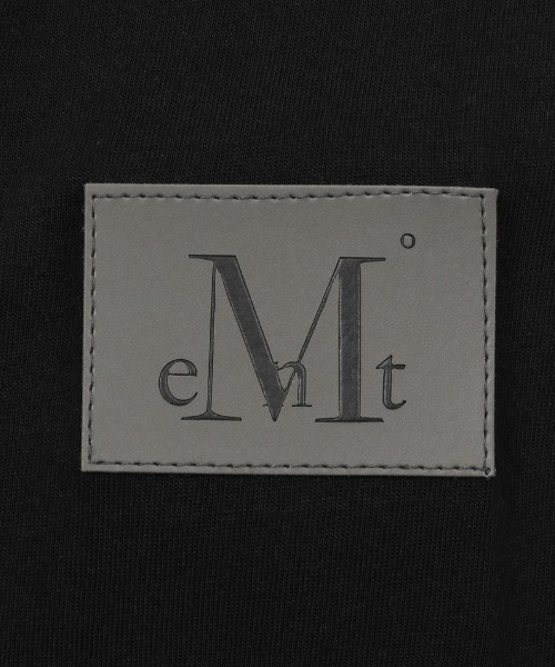 MUCENT(ムセント)の「◇MUCENT◇ブランド直輸入正規品/リアム レザー パッチ 長袖 Tシャツ LIAM LEATHER PATCH LONG SLEEVE T(Tシャツ/カットソー・レディース・ホワイト/ブラック・FREE)」の9枚目の写真