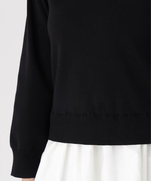 PROPORTION BODY DRESSING(プロポーションボディドレッシング)の「<E>ポロカラーミニワンピース / 1216240906(ワンピース・レディース・グレー系その他/ブラック・FREE)」の16枚目の写真