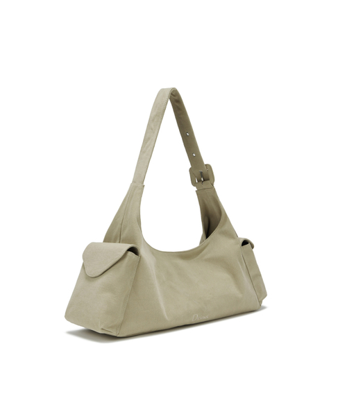 DEINET(ダイニット)の「DEINET PEACH COTTON BUCKLE BAG IN BEIGE(ショルダーバッグ・レディース・その他・FREE)」の3枚目の写真