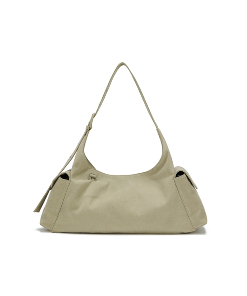 DEINET(ダイニット)の「DEINET PEACH COTTON BUCKLE BAG IN BEIGE(ショルダーバッグ・レディース・その他・FREE)」の4枚目の写真