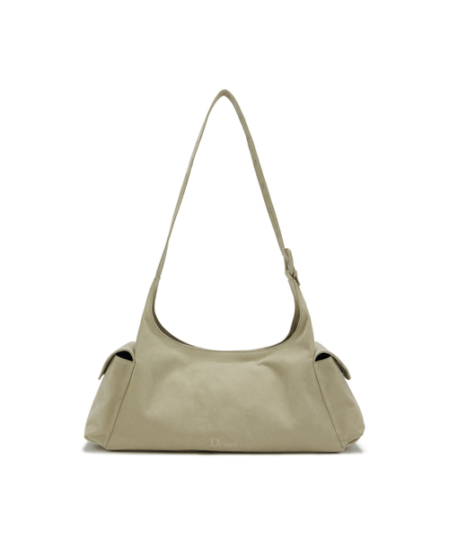 DEINET(ダイニット)の「DEINET PEACH COTTON BUCKLE BAG IN BEIGE(ショルダーバッグ・レディース・その他・FREE)」の5枚目の写真