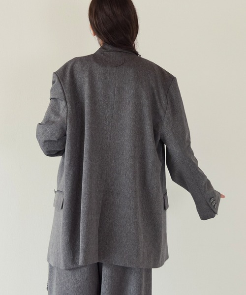 PBLIM(ページボーイリム)の「《UNISEX/セットアップ対応》ランダムボタンジャケット(テーラードジャケット・レディース・ブラウン/グレー・FREE)」の10枚目の写真