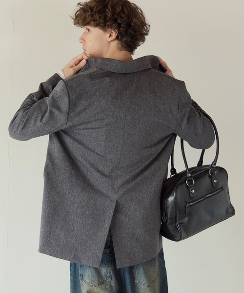 PBLIM(ページボーイリム)の「《UNISEX/セットアップ対応》ランダムボタンジャケット(テーラードジャケット・レディース・ブラウン/グレー・FREE)」の17枚目の写真