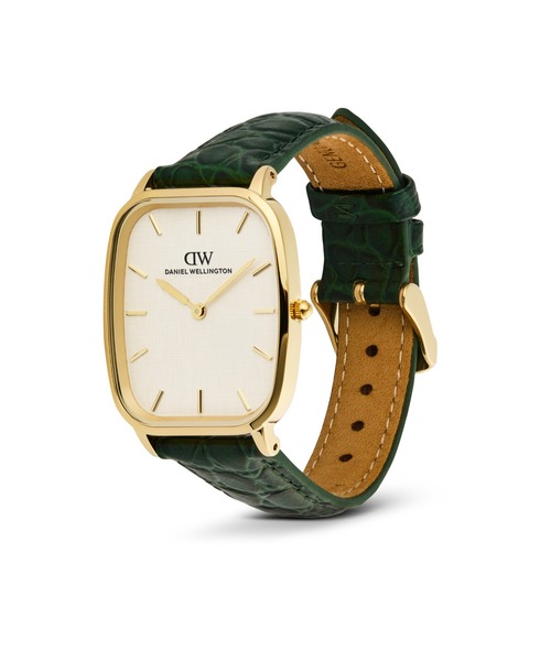 Daniel Wellington（ダニエルウェリントン）の「Marlon Croc Belly 32×36.30MM 本革 メンズ腕時計（アナログ腕時計・メンズ・ピンクゴールド/イエローゴールド/シルバー・ONE SIZE）」の8枚目の写真
