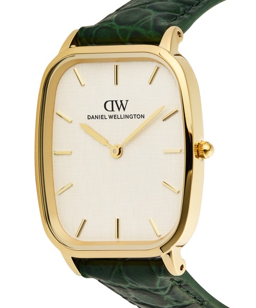 Daniel Wellington（ダニエルウェリントン）の「Marlon Croc Belly 32×36.30MM 本革 メンズ腕時計（アナログ腕時計・メンズ・ピンクゴールド/イエローゴールド/シルバー・ONE SIZE）」の9枚目の写真