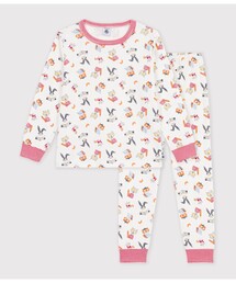 PETIT BATEAU（プチバトー）の「アニマルプリント長袖パジャマ（ルームウェア/パジャマ）」