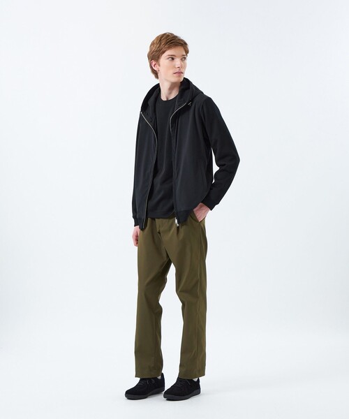 MACKINTOSH PHILOSOPHY(マッキントッシュ フィロソフィー)の「ブリテック コンビパーカ 針抜きジャージー(パーカー・メンズ・グレー系その他/ブラック・38/40)」の11枚目の写真