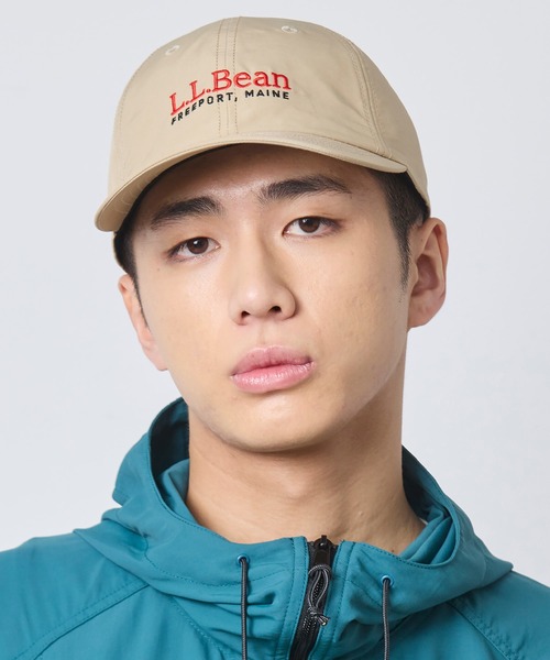 L.L.Bean(エルエルビーン)の「コットン・ナイロン・フレキシブル・キャップ(キャップ・メンズ・ブラウン/ブラック/ベージュ・LARGE)」の3枚目の写真
