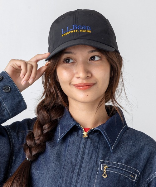 L.L.Bean(エルエルビーン)の「コットン・ナイロン・フレキシブル・キャップ(キャップ・メンズ・ブラウン/ブラック/ベージュ・LARGE)」の7枚目の写真