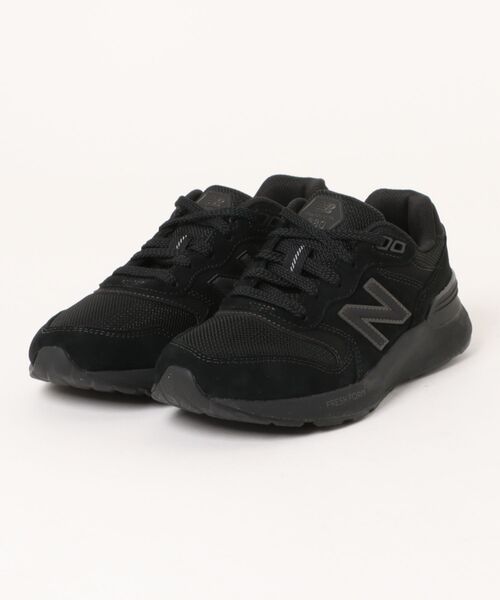NEW BALANCE(ニューバランス)の「NEW BALANCE ニューバランス W880 9J8(2E) W880 W880 9J8 BLACK(9J8)(スニーカー・レディース・ブラック・24.5cm/24.0cm)」の1枚目の写真