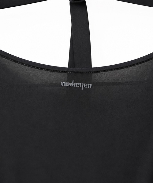 mukcyen(ムッシャン)の「skin wrap core top(Tシャツ/カットソー・レディース・ブラック/グレー・FREE)」の3枚目の写真