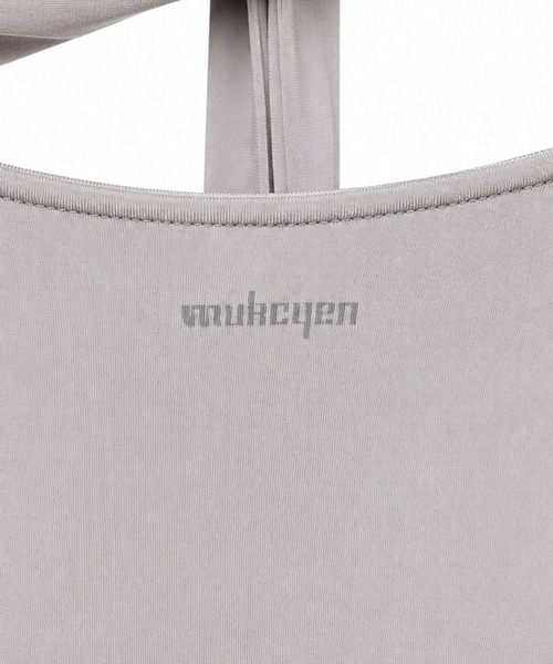 mukcyen(ムッシャン)の「skin wrap core top(Tシャツ/カットソー・レディース・ブラック/グレー・FREE)」の4枚目の写真