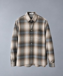 STUDIOUS（ステュディオス）の「【STUDIOUS】Fine Wool Smooth Check Shirts（シャツ/ブラウス）」