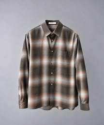 STUDIOUS（ステュディオス）の「【STUDIOUS】Fine Wool Smooth Check Shirts（シャツ/ブラウス）」
