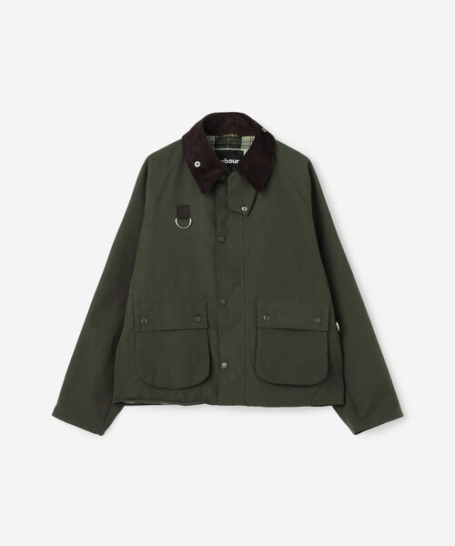 Barbour(バブアー)の「Barbour | 〈別注〉PEACH BLYTH ショートジャケット MEN(カバーオール・メンズ・オフホワイト/オリーブ/ブラック・L/M/XL)」の3枚目の写真