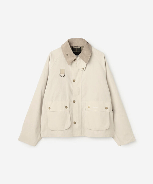 Barbour(バブアー)の「Barbour | 〈別注〉PEACH BLYTH ショートジャケット MEN(カバーオール・メンズ・オフホワイト/オリーブ/ブラック・L/M/XL)」の5枚目の写真