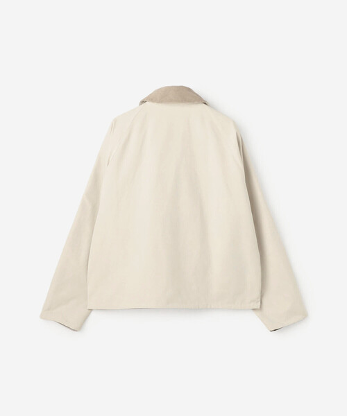 Barbour(バブアー)の「Barbour | 〈別注〉PEACH BLYTH ショートジャケット MEN(カバーオール・メンズ・オフホワイト/オリーブ/ブラック・L/M/XL)」の9枚目の写真