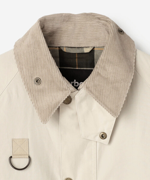 Barbour(バブアー)の「Barbour | 〈別注〉PEACH BLYTH ショートジャケット MEN(カバーオール・メンズ・オフホワイト/オリーブ/ブラック・L/M/XL)」の10枚目の写真