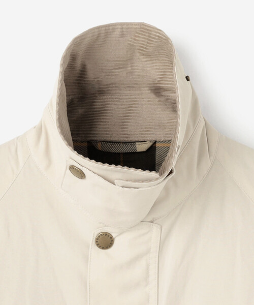 Barbour(バブアー)の「Barbour | 〈別注〉PEACH BLYTH ショートジャケット MEN(カバーオール・メンズ・オフホワイト/オリーブ/ブラック・L/M/XL)」の11枚目の写真