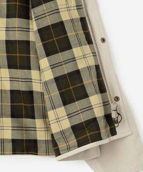 Barbour(バブアー)の「Barbour | 〈別注〉PEACH BLYTH ショートジャケット MEN(カバーオール・メンズ・オフホワイト/オリーブ/ブラック・L/M/XL)」の14枚目の写真