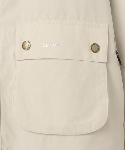 Barbour(バブアー)の「Barbour | 〈別注〉PEACH BLYTH ショートジャケット MEN(カバーオール・メンズ・オフホワイト/オリーブ/ブラック・L/M/XL)」の18枚目の写真