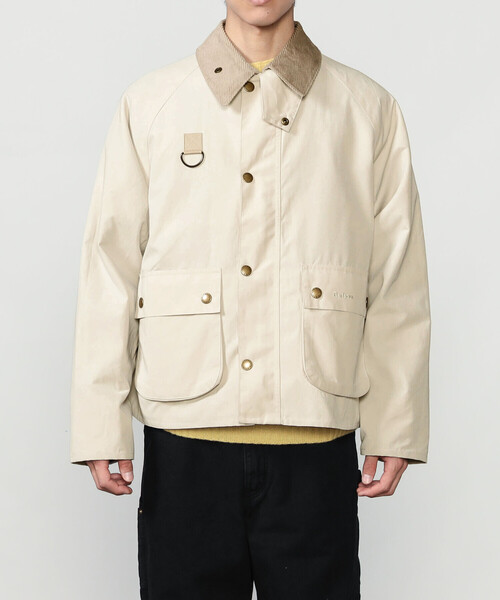 Barbour(バブアー)の「Barbour | 〈別注〉PEACH BLYTH ショートジャケット MEN(カバーオール・メンズ・オフホワイト/オリーブ/ブラック・L/M/XL)」の21枚目の写真