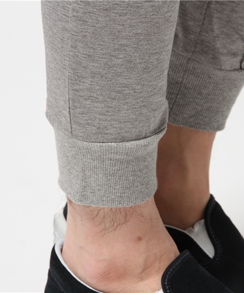 SOLIDO ソリード　リブパン　スウェット SOLIDO（ソリード）度詰めコットンジャージシャーリングリブパンツ