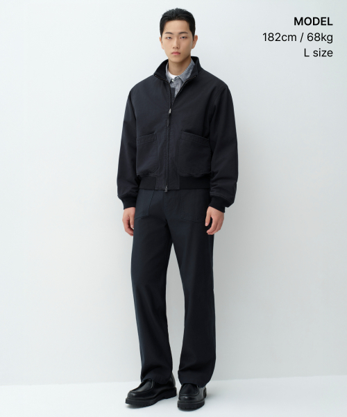 MUSINSA STANDARD（ムシンサスタンダード）の「US ARMY タンカージャケット [ネイビー]（ブルゾン・メンズ・その他・MEDIUM/LARGE/X-LARGE/2XL）」の2枚目の写真