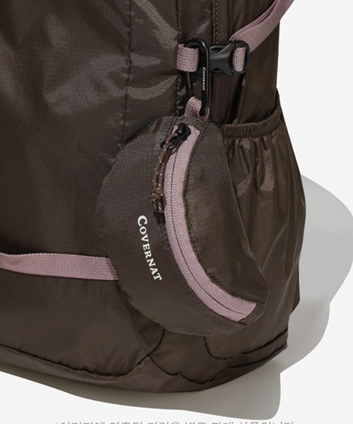 COVERNAT(カバーナット)の「LIGHTWEIGHT BACKPACK(バックパック/リュック・メンズ・ブラック/ブラウン・FREE)」の12枚目の写真