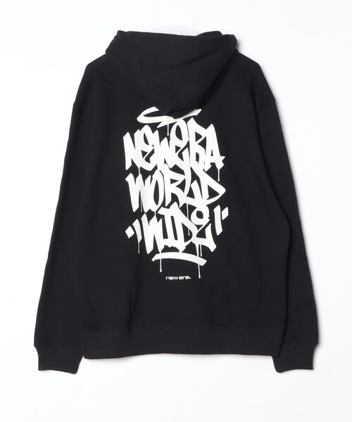 NEW ERA（ニューエラ）の「ニューエラ NEW ERA OS SW PO HOODIE TAGGING BLK（パーカー・メンズ・ブラック・M/LL）」の2枚目の写真