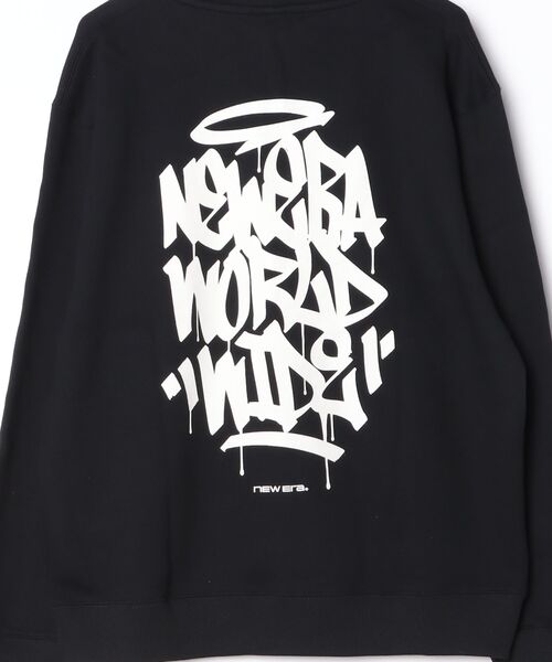NEW ERA（ニューエラ）の「ニューエラ NEW ERA OS SW PO HOODIE TAGGING BLK（パーカー・メンズ・ブラック・M/LL）」の3枚目の写真