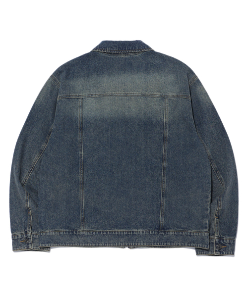 RAYFIKERS（レイフィカース）の「ブラシ切り替えデニムジャケット MQ1JU019_INDIGO（デニムジャケット・メンズ・その他・95/105）」の2枚目の写真