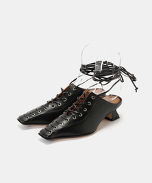 Miista/ミスタ Asia New Black Lace Courts