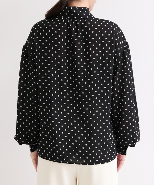 le cercle ADAM ET ROPE'(ルセルクルアダムエロペ)の「ドットブラウス(シャツ/ブラウス・レディース・ブラウン/ブラック系その他・FREE)」の12枚目の写真